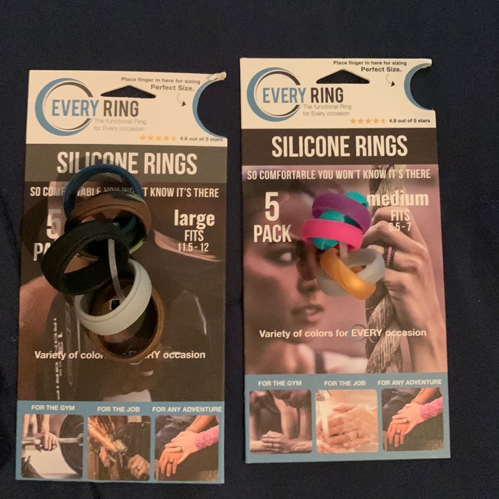 Every ring silicone ring 5 packs